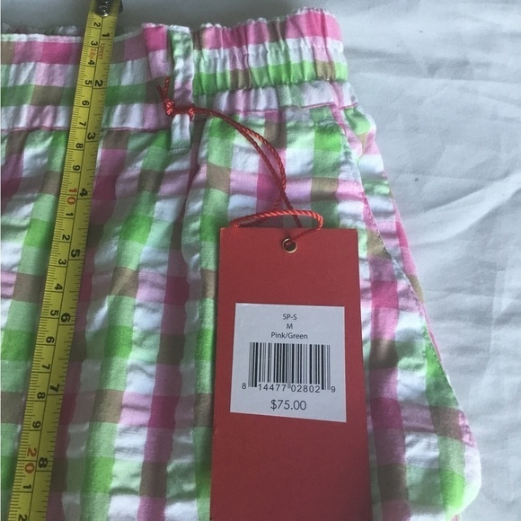 SOUTHERN PROPER PINK/ GREEN SEERSUCKER NWT COUNTRY CLUB SHORTS - Picture 12 of 14